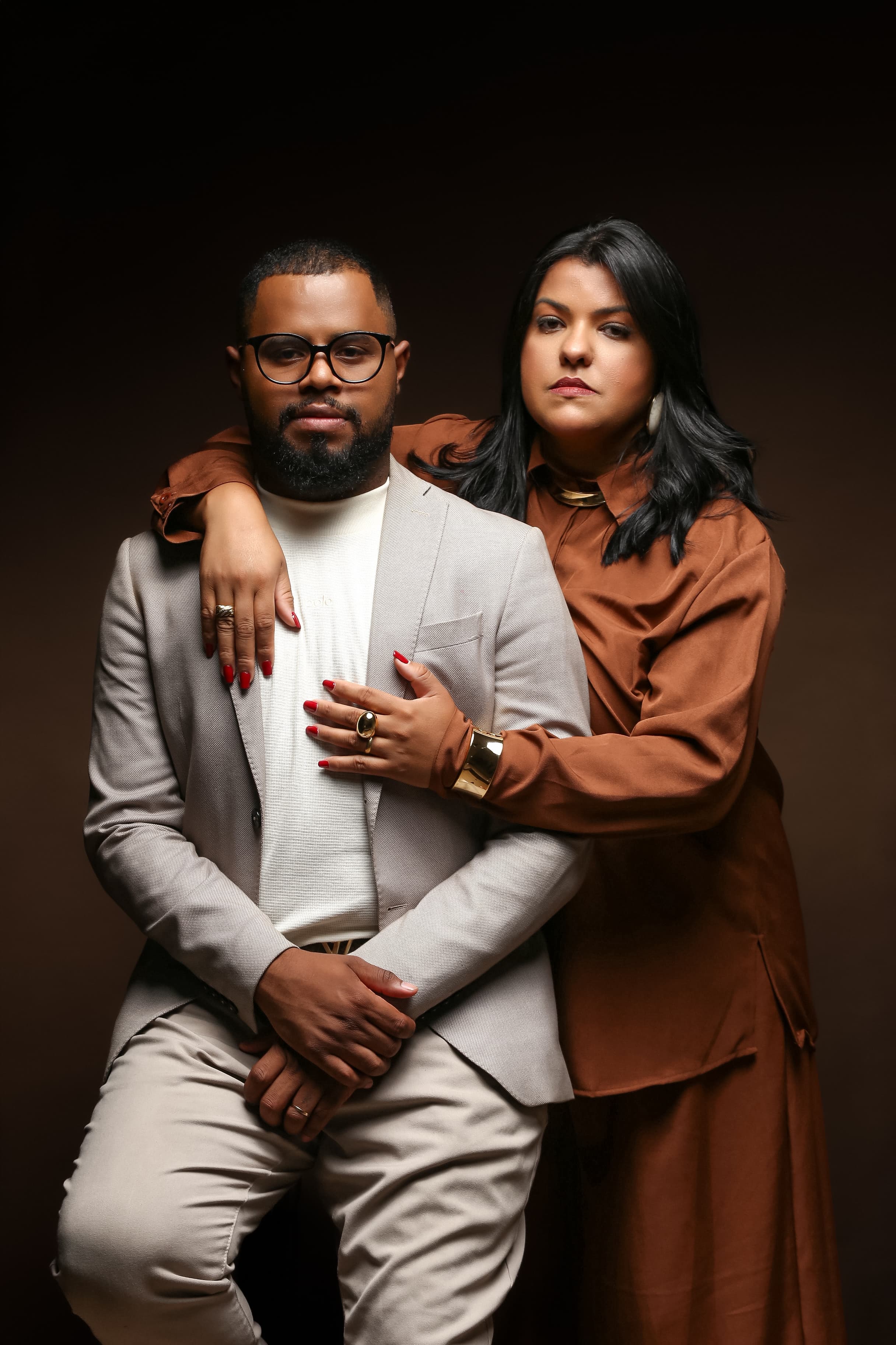 Valter Silas e Karol Rodrigues